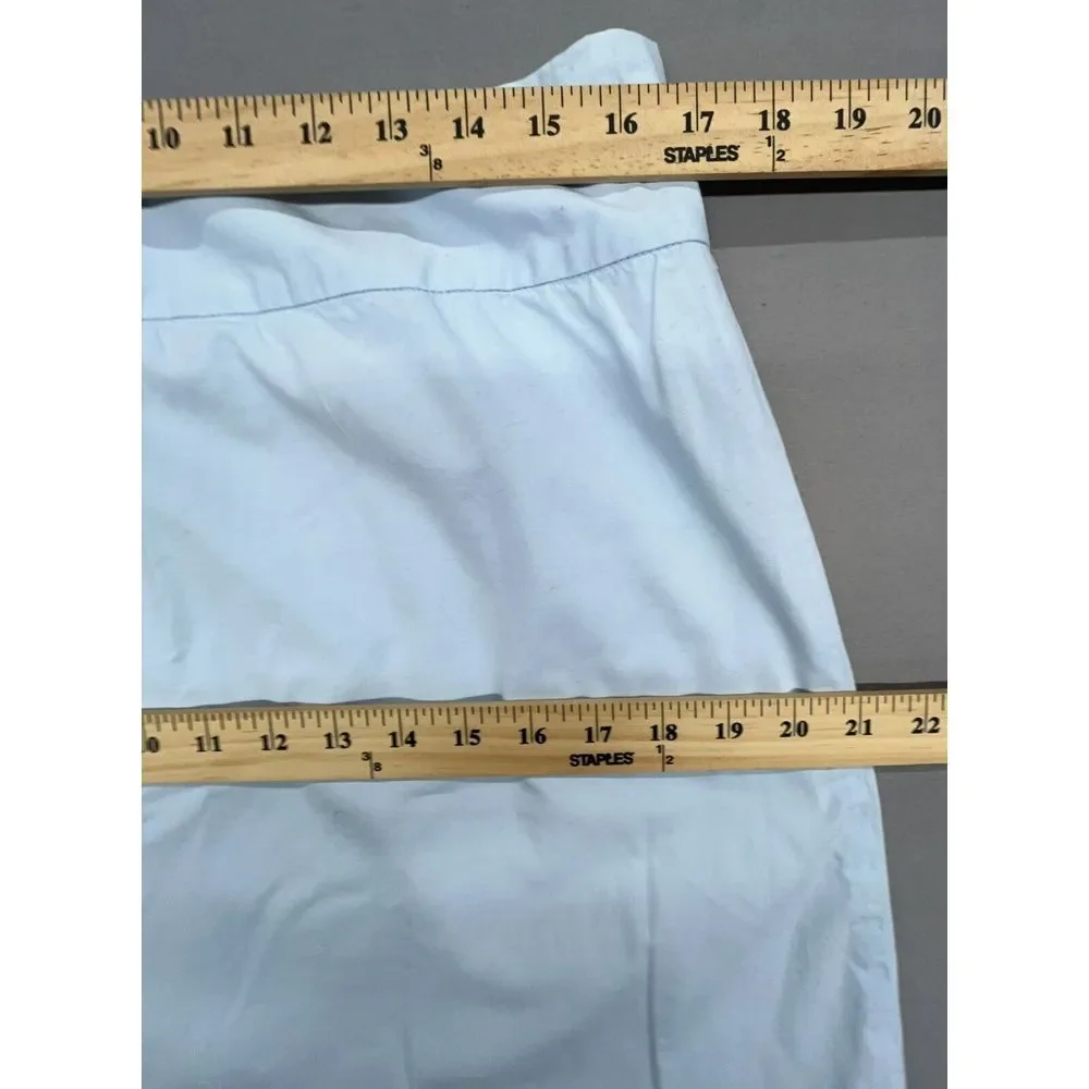 Castaway Skirt 10 Blue Mini A Line Stretch Line Golf Tennis Fish Athleisure Gorp